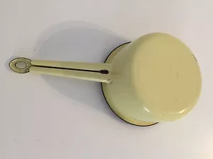 VINTAGE Casserole Jaune - Foto 1 di 2