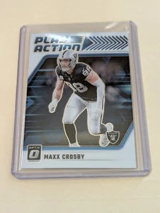 2024 Panini Donruss Optic - Play Action Maxx Crosby #18 Raiders - Picture 1 of 2