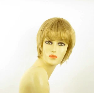 Perruque femme courte blond doré CANDICE 24B - Picture 1 of 9
