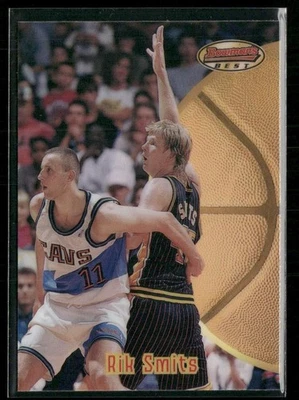 1997-98 Bowman's Best Rik Smits Refractors #50 Indiana Pacers - Image 1 of 2