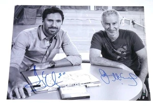 HENRIK LUNDQVIST NEW YORK RANGERS & JOHN MCENROE SIGNED 11 x 14 PHOTO STEINER - Picture 1 of 7