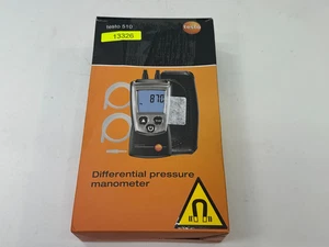 testo 510 Digital Manometer for Air Conditioning Systems and Ventilation ducts - Foto 1 di 9