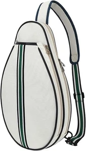 Tennis Racket Bag, Tennis Sling Crossbody Water Resistant for Men Women - Picture 1 of 6