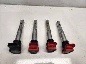 2009-17 Volkswagen Tiguan (2.0L / Turbo) Ignition Coil Set *3 Red / 1 Black* - Picture 1 of 7