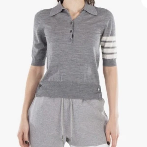 THOM BROWNE Herbst Damen hellgrau Wolle. Größe 42. Einzelhandel 990 $. superweich - Bild 1 von 8