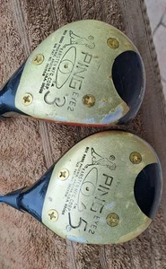 Golf Club Vintage PING EYE2 Wood #3 #5 RIGHT H ZZLITE FLEX Original Grips - Picture 1 of 10