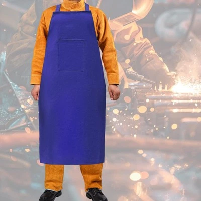 Welding Work Apron Protective Clothes Protection for Home Leathercraft - Image 1 of 2