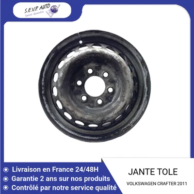🇫🇷 JANTE TOLE VOLKSWAGEN CRAFTER ➤2E0601027C ♻️ - Photo 1/2