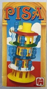 Pisa Der Schiefe Turm Jumbo Spiel Gesellschaftsspiel Brettspiel Vintage 1985 - Bild 1 von 8