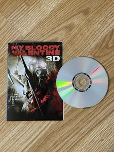 My Bloody Valentine 3-D (2009) DVD & Art NO CASE Horror Jensen Ackles Kerr Smith - Imagen 1 de 3