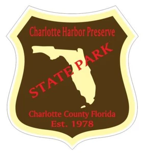 Charlotte Harbor Preserve State Park Sticker R3356 Florida YOU CHOOSE SIZE - Picture 1 of 1