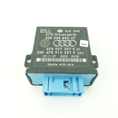 Audi A6 2005 2006 faros faros luz nivelación control ordenador 4f0907357f Foto 1 de 4