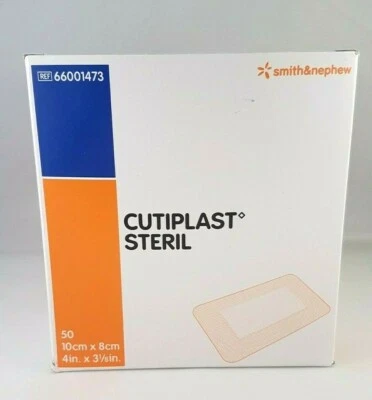 CUTIPLAST STERIL 10 x 8 cm polsternder Wundverband (50 Stück) - PZN 02479662 - Bild 1 von 2