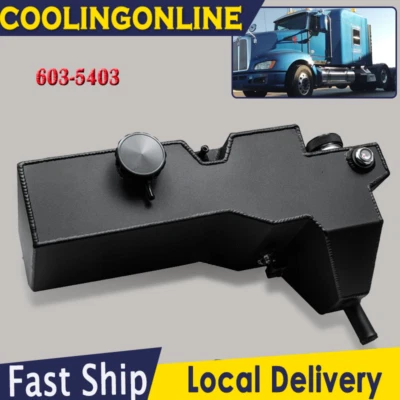FOR Kenworth T660 T880 T2000 Peterbilt 357 388 Coolant Reservoir Overflow Tank - Image 1 of 4