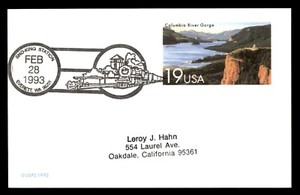 MayfairStamps US 1993 Washington Sno-King Station Everett Stationery Card aaf_78