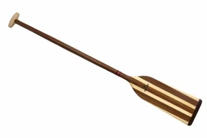 Lujo Canoa de Madera Canadia Pino Caoba Paleta DRAGÓN Vela SOP 130 cm 51 pulgadas - Imagen 1 de 2