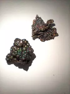Hematite/Goethite mineral specimens metallic/boytroidal set of 2 Malaysia - Picture 1 of 7