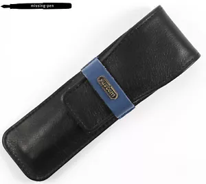 System Stifteetui / Etui für 2 Stifte in schwarz-blau - Bild 1 von 5