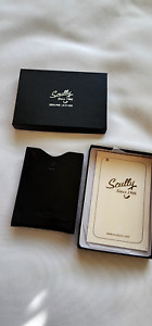Scully money clip magnetic leather wallet New with box
