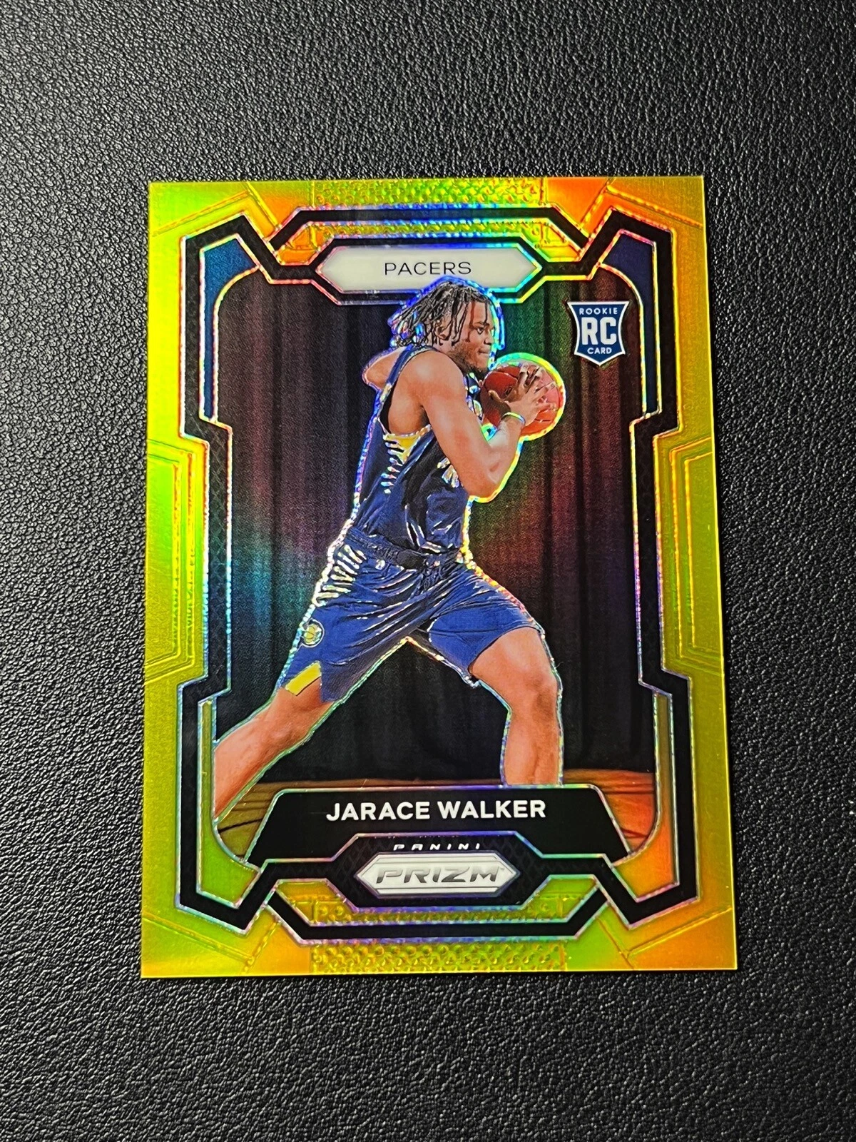 JARACE WALKER 2023-24 PANINI PRIZM BASKETBALL #168 ROOKIE GOLD PRIZM 03/10 RC