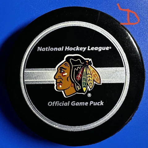 2005-2008 NHL Official Game Puck Of The Chicago Blackhawks Cover