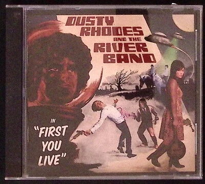 DUSTY RHODES AND THE RIVER BAND     FIRST YOU LIVE   SIDE ONE DUMMY REC.  CD 214 Foto 1 de 4