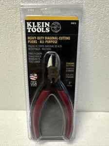 Klein Tools D252-6 Heavy-Duty Diagonal-Cutting All-Purpose Pliers 6" - Picture 1 of 2