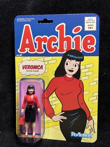 NEW Archie - VERONICA 3.75" Action Figure ~ Super 7 ReAction Cover