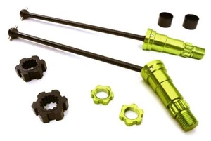 Universal Drive Shafts w/ +6mm Ext. Stub Axles (2) for Traxxas X-Maxx 4X4 - Picture 1 of 1