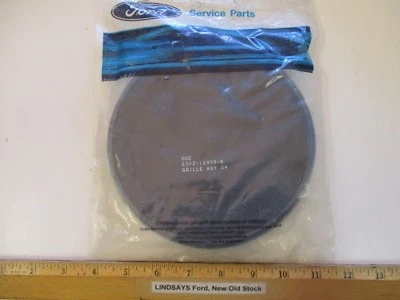 FORD OEM 1985/1989 ESCORT "GRILLE ASSY." (RADIO SPEAKER) FRONT DOOR REGATTA BLUE - Image 1 of 3