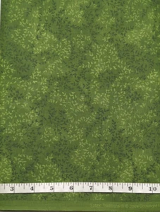 2004 Tonal Green Blender 1.75yds Fabric Traditions Cotton Sew Quilt Craft - Picture 1 of 3