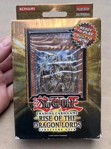 NEW YUGIOH CARD GAME STRUCTURE DECK RISE OF THE DRAGON LORDS ENGLISH 1ST EDITION - Picture 1 of 6