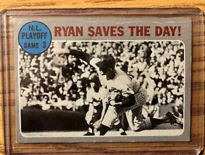 1970 Topps - Ryan Saves The Day Topps # 197 (Great Condition) 