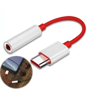 For-BD7H 7Pro 6T For Audio Aux Earphone 3.5mm To C Type Usb Jack Adapter - Picture 1 of 11