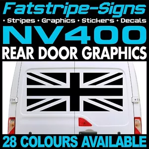 passend für Nissan NV400 Union Jack Flagge Aufkleber Grafik Camper Van Wohnmobil - Bild 1 von 2