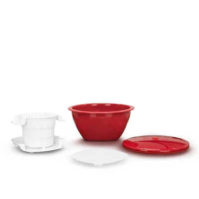 Borner Cheesemaker & Multimaker with keep-fresh lid, sieve salat bowl serving bo - Bild 1 von 4