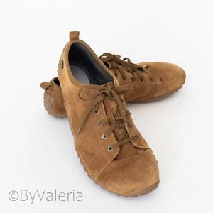 Joe Nimble barefoot men's shoes, suede leather size 9, Vibram soles - Picture 1 of 9