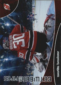 2001-02 Between the Pipes Hockey #98 Martin Brodeur
