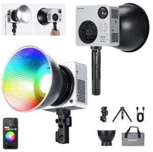 NEEWER HB80C 80W RGBWW Mini Pocket COB LED Video Light 2500K-7500K Full Color - Picture 1 of 7