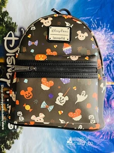 Disney Parks Loungefly Mickey Mouse Mini Backpack Halloween Treats NWT - Picture 1 of 1