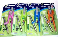 1 WESTCOTT Teacher Recommended KLEENEarth Compass Microban Assorted Colors NIP