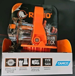NEW Camco Drain Lock 39730 Rhino Rv Sewer Adapter Pro Locking Elbow - Picture 1 of 10