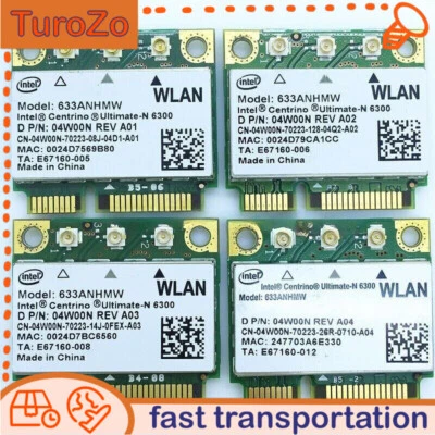 Intel Centrino Ultimate-N 6300 Wireless Card 802.11ABGN WiFi Adapter for Dell A - Image 1 of 4