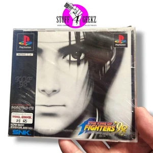 PS1 The King of Fighters 98 KOF98 (Unopened With Sleeve JP) - NEW, SEALED - Picture 1 of 12