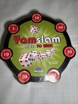 Yamslam Strategy Family Dice Game Roll to Win Party Game by Games 1 to 4 Players - Image 1 of 3