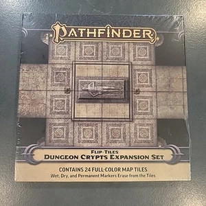 Pathfinder Azulejos Abatibles - Juego de Expansión Dungeon Crypts - Nuevo Sellado Paizo PZO4093 - Imagen 1 de 2