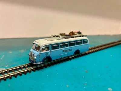 Schienenbus Triebwagen Straßenbahn Modell Tram H0m Sound - Bild 1 von 4