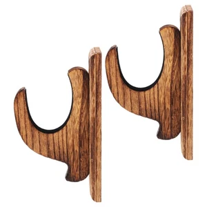 2 Stück Holz Samurai Spielzeug Ständer Schwert Wandhalterung für Halter Regal Deko - Bild 1 von 12