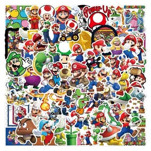 Adesivi Super Mario Mix (10-100 pezzi) - Venditore USA, SPEDIZIONE VELOCE - Foto 1 di 8