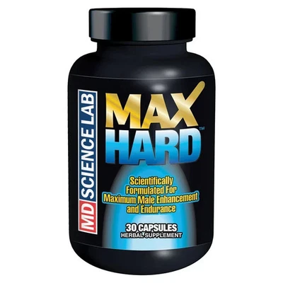 MD Science Max Hard para hombres (30 unidades) - Máxima mejora masculina y resistencia Foto 1 de 3